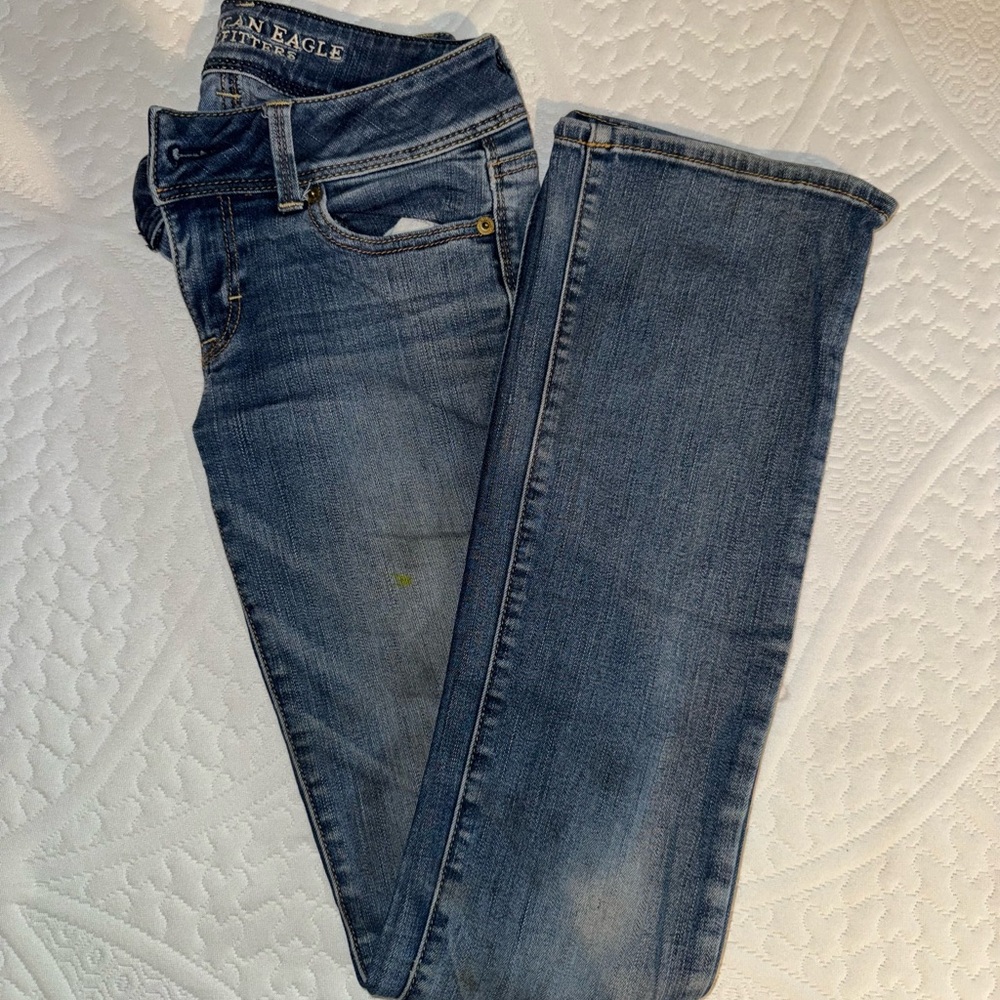 American Eagle Women's Blue Jeans